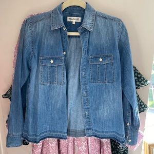 Madewell denim shirt